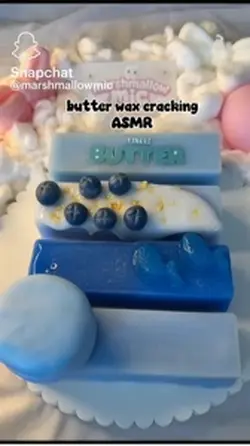 Food and wax Asmr
