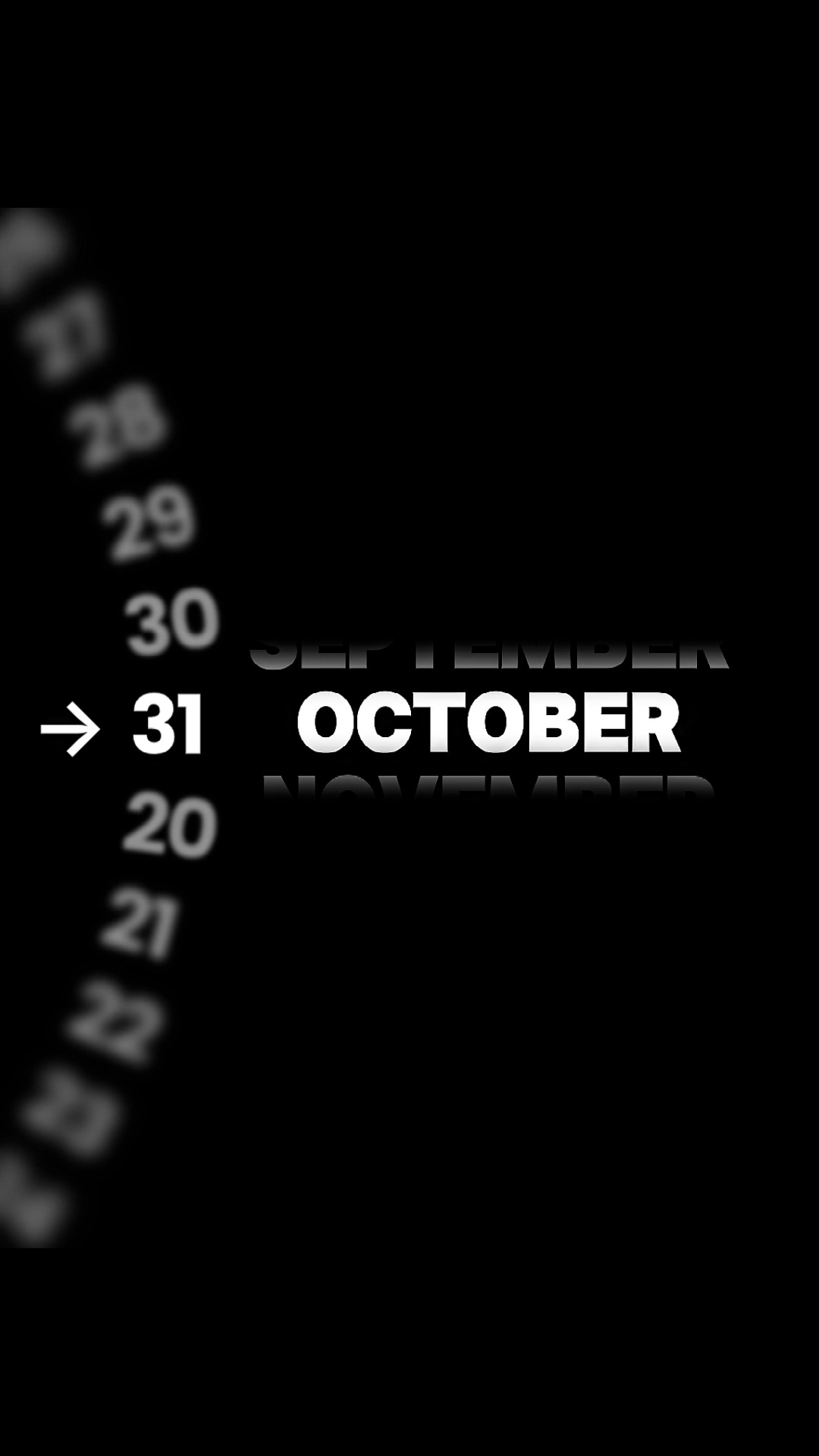 Birthday 31 October
