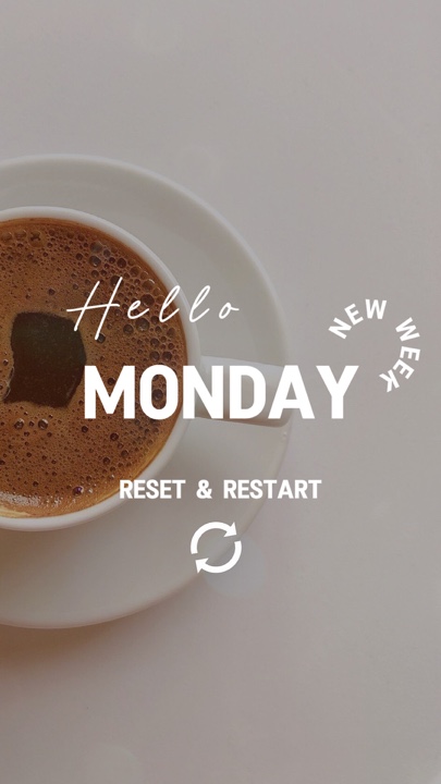 Hola lunes | reiniciar