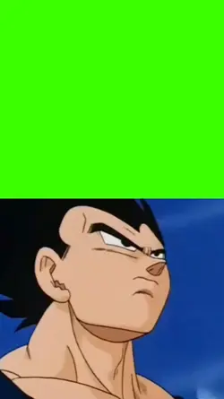Vegeta angry