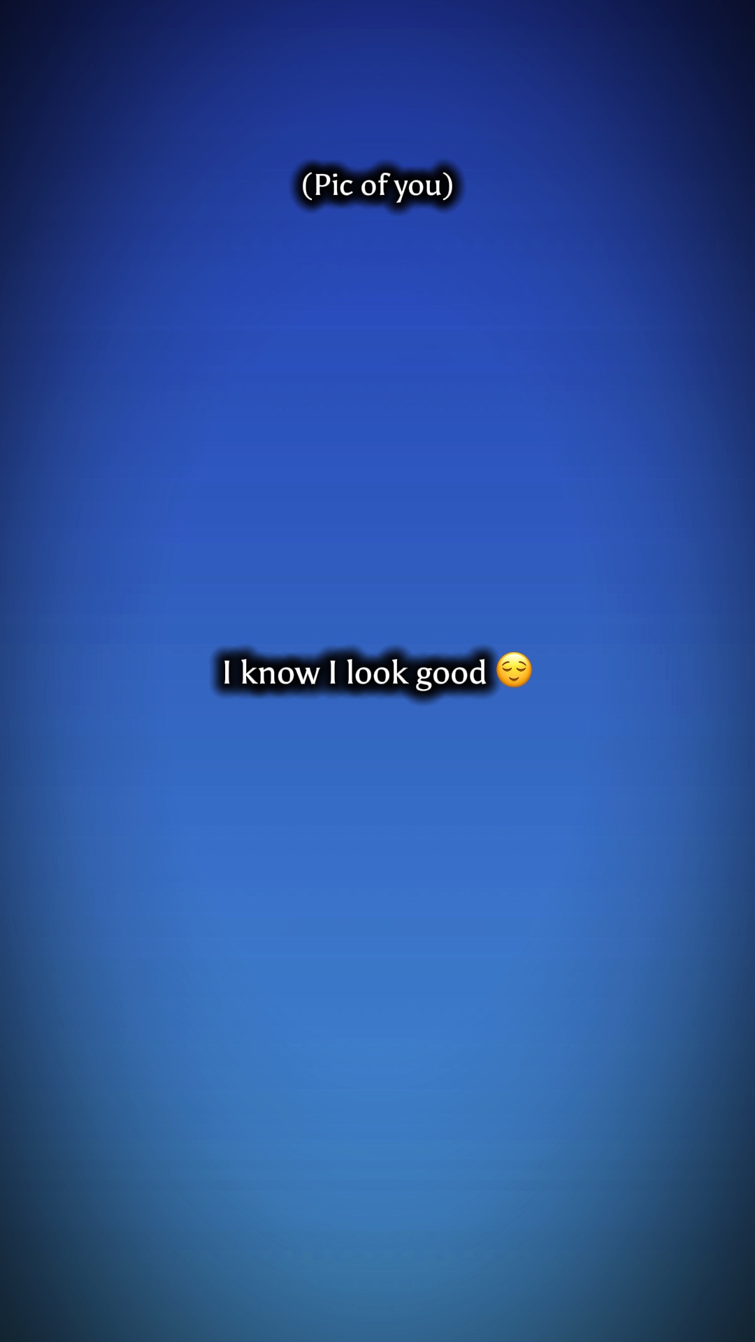 I know look