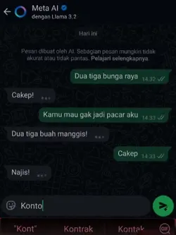 template chat