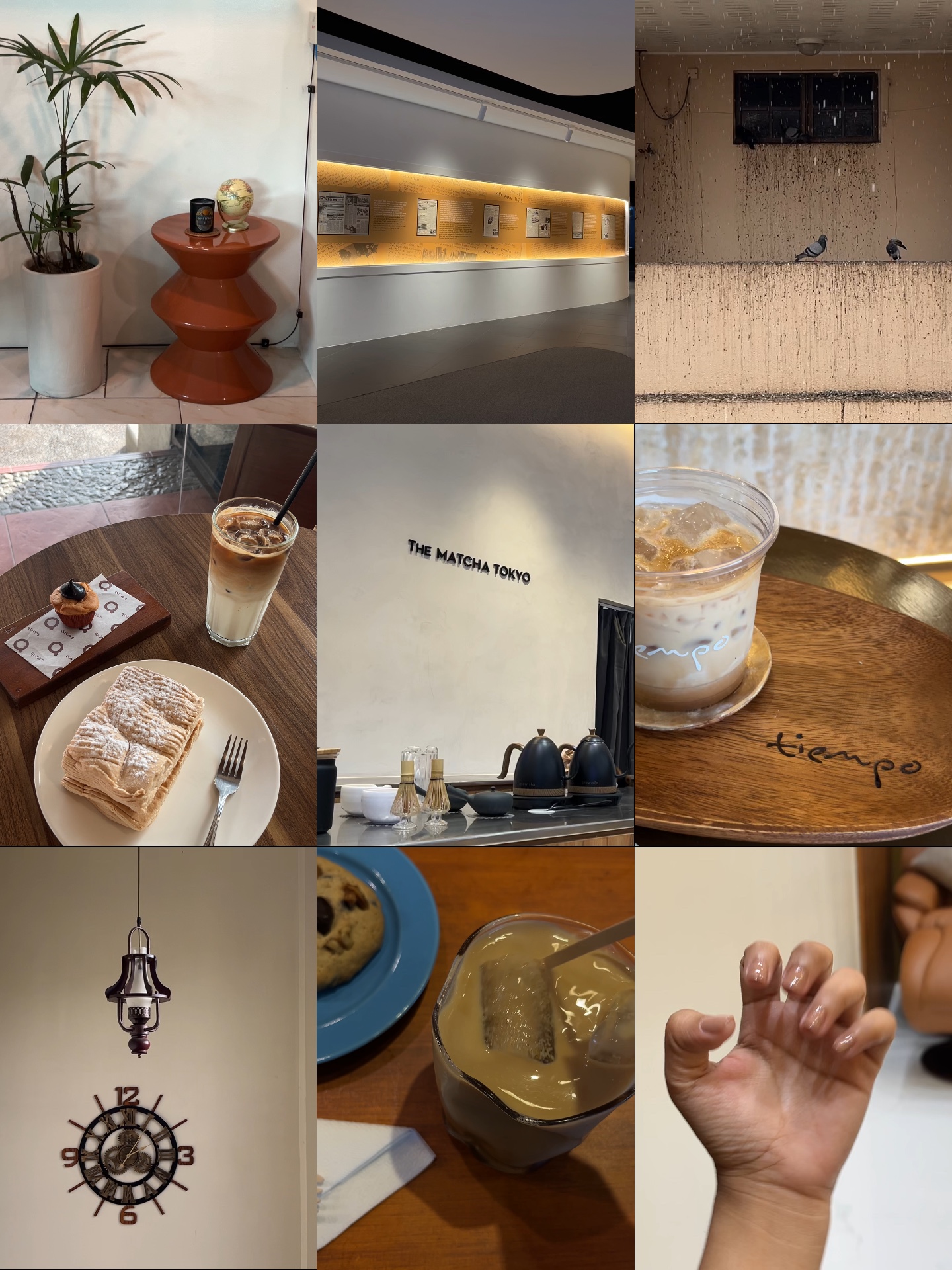9 video collage