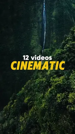 12 videos cinematic 