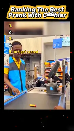Prank with cashier 