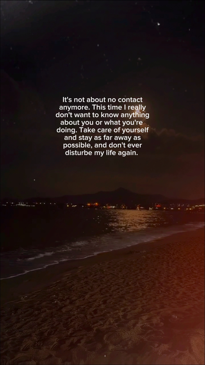 not about no contact