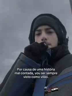 por causa de uma