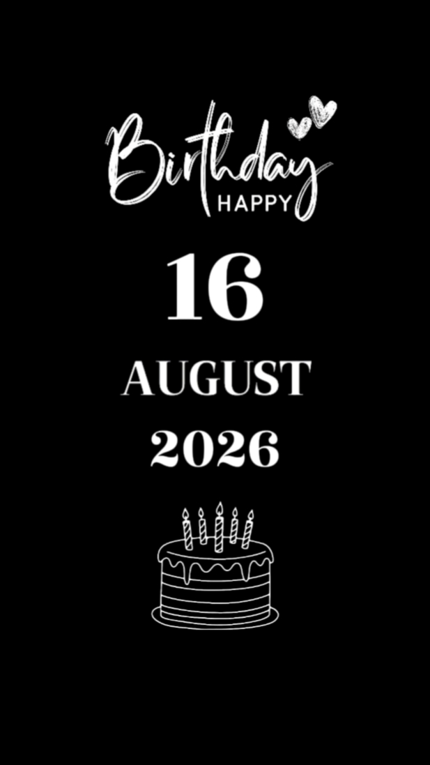 Bday Daughter 16 AUG