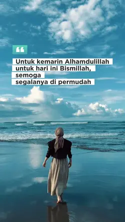 Untuk kemarin Alhamd
