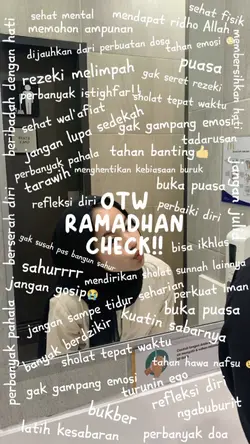 OTW RAMADHAN CHECK
