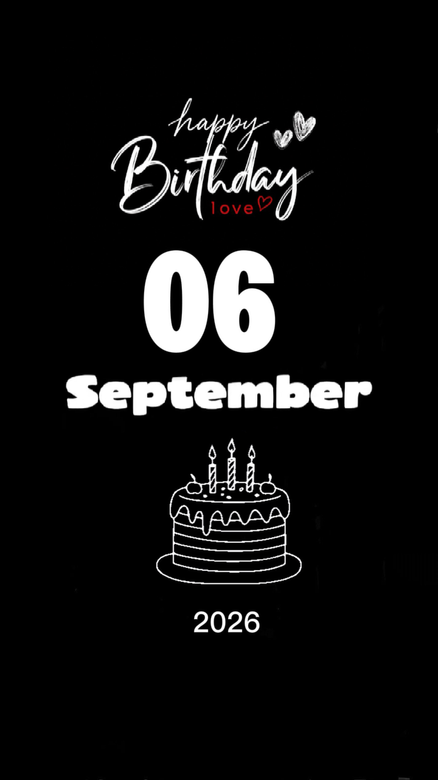 CUMPLEAÑOS hermana 6 de septiembre