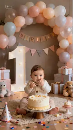 1st birthday mybaby 