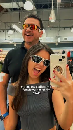 me and my dad bc i'm