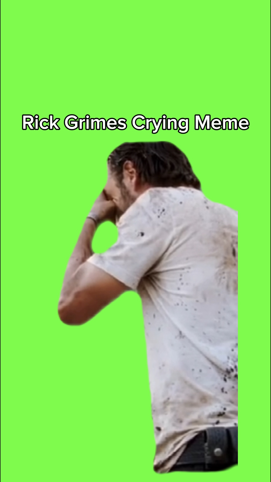 Rick Grimes Chorando 