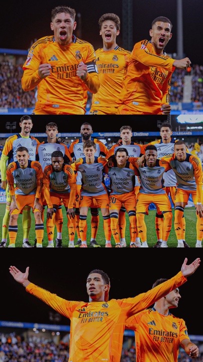 Equipo del Real Madrid🧡