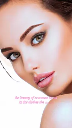 beauty of a woman