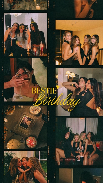 Birthday polaroid