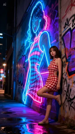 Graffiti neon