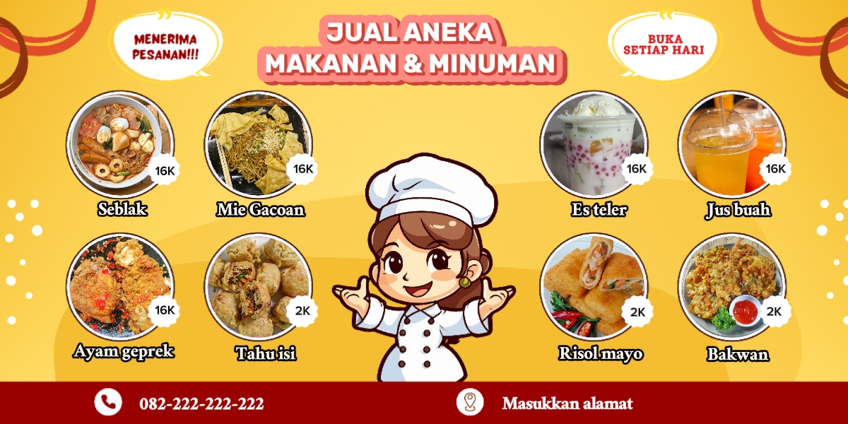 promos jualan makan
