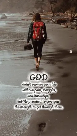 God didn't promise 