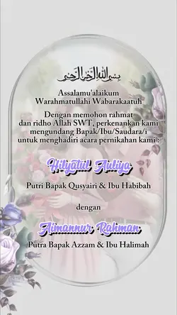 Undangan Pernikahan