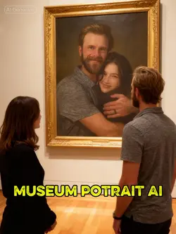 museum potrait AI