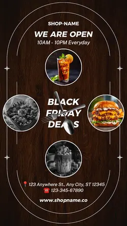Black Friday - Foods