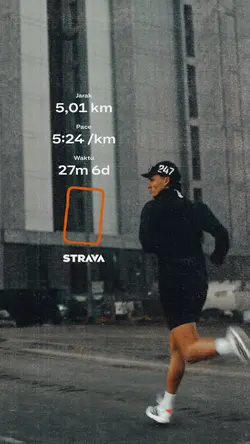 Strava running trend