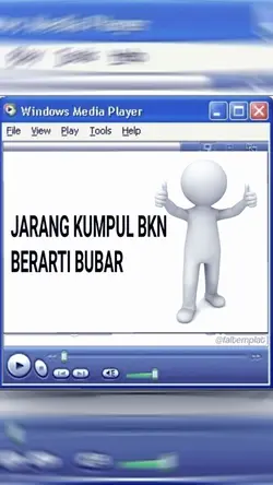 BUKAN BERATI BUBAR