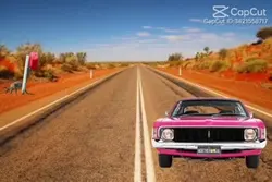 Retro muscle cars