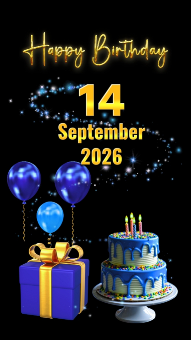 hbd 14 September 