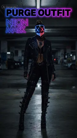 Purge Outfit Neon