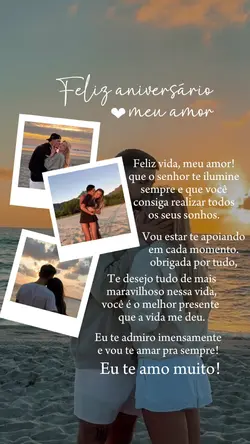 Feliz aniversário 