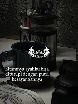 Hitamnya ayahku bisa