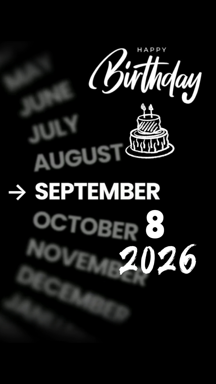 Happy birthday