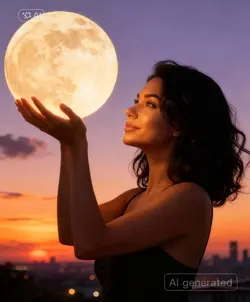moon photoshoot