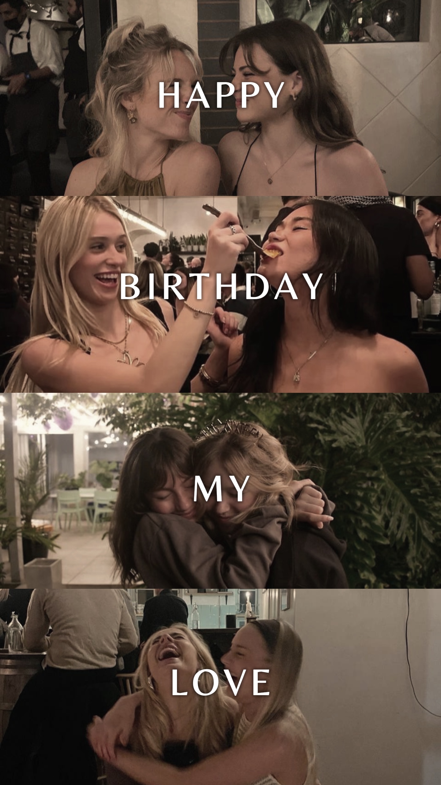 birthday slowmo dump