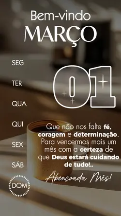 Bem Vindo Março