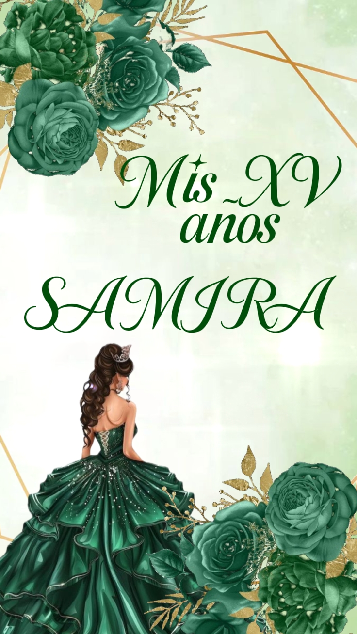 Invitación XV años 