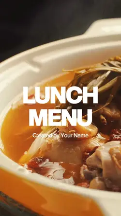 Lunch Menu