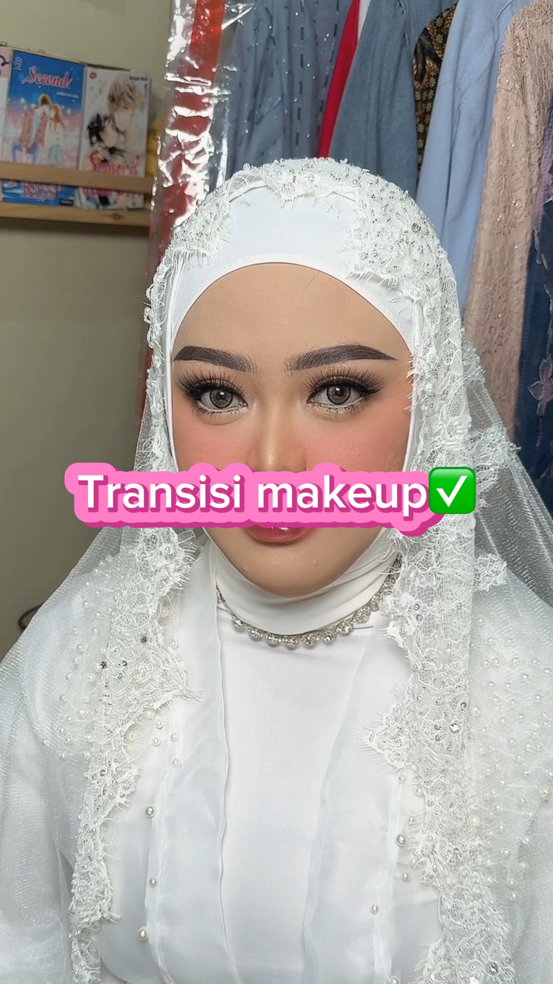 Vor dem Make-up