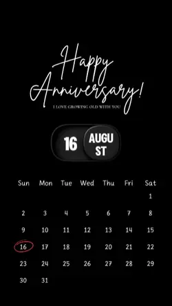 ANNIV 16 AUGUST