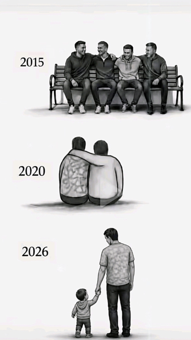 Vater und Sohn Trend