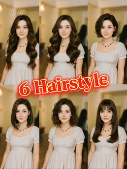 6 Hairstyle Ai