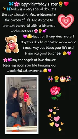 birthday sister 