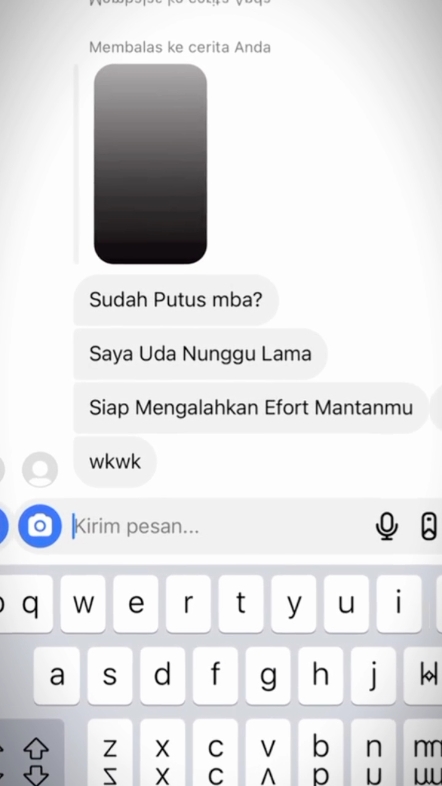 jj sudah putus mba? 