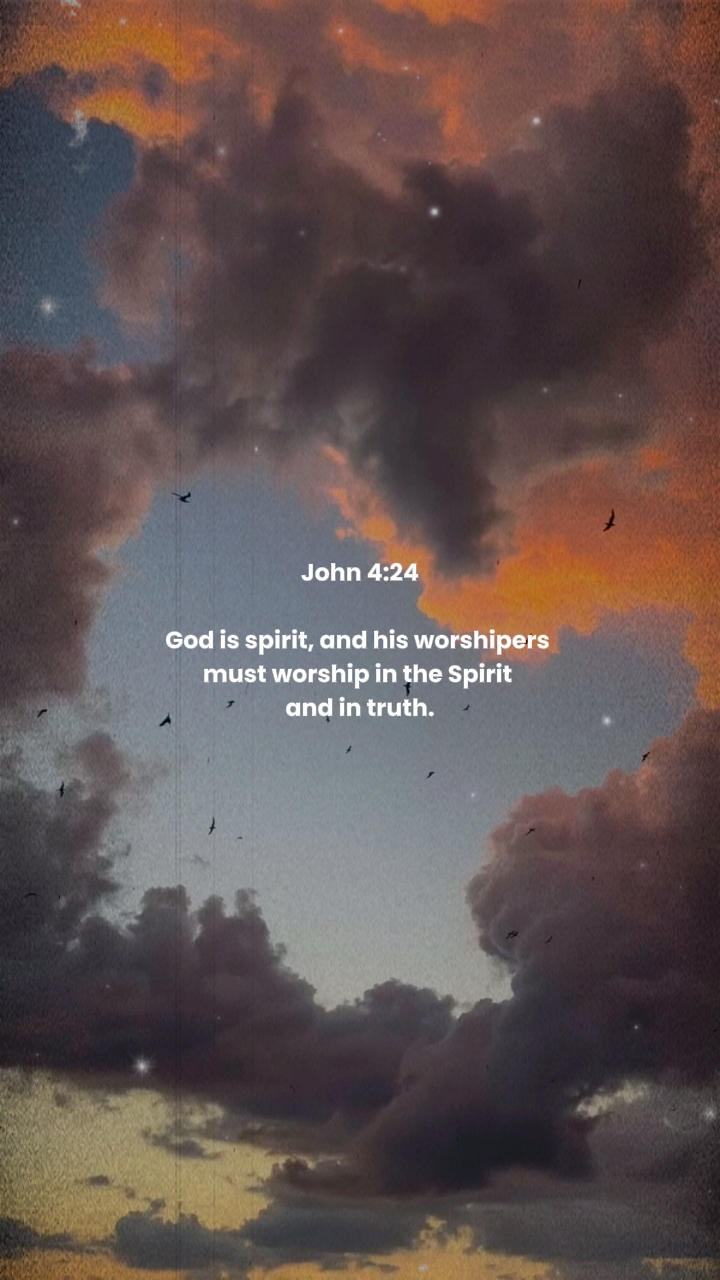 John 4: 24