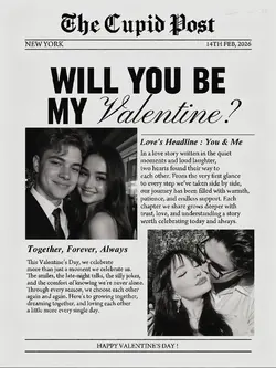 Be my valentine