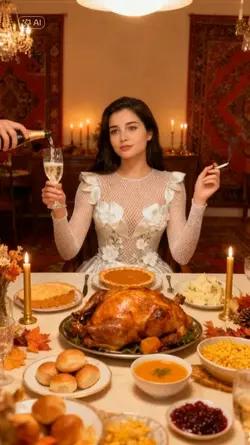 elegantes abendessen