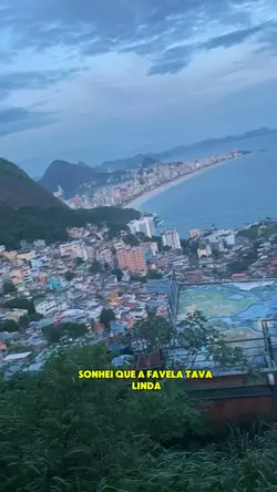 Favela tava linda